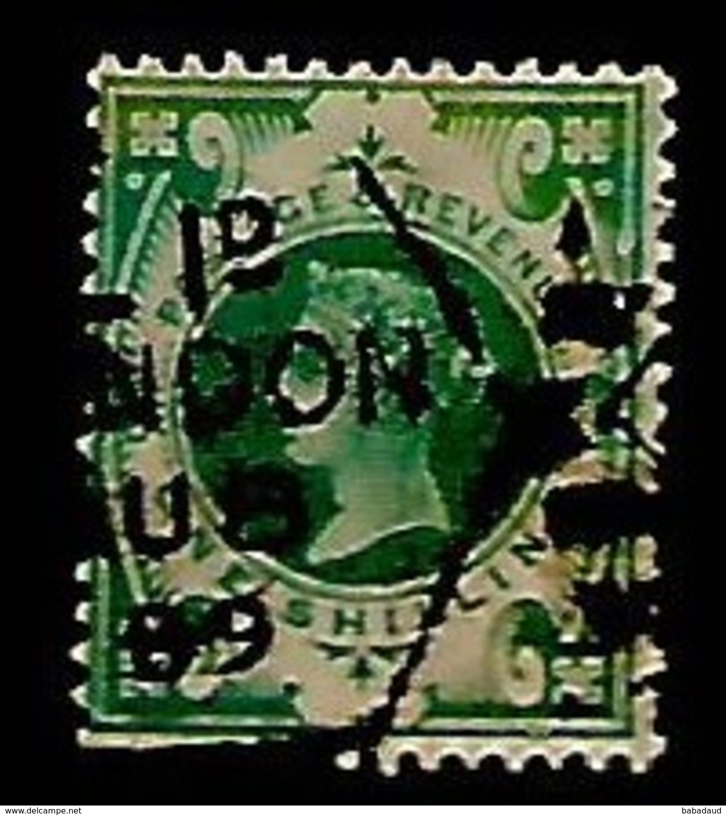 Great Britain: 1887 Jubilee, 1/= Green, Used - Gebraucht