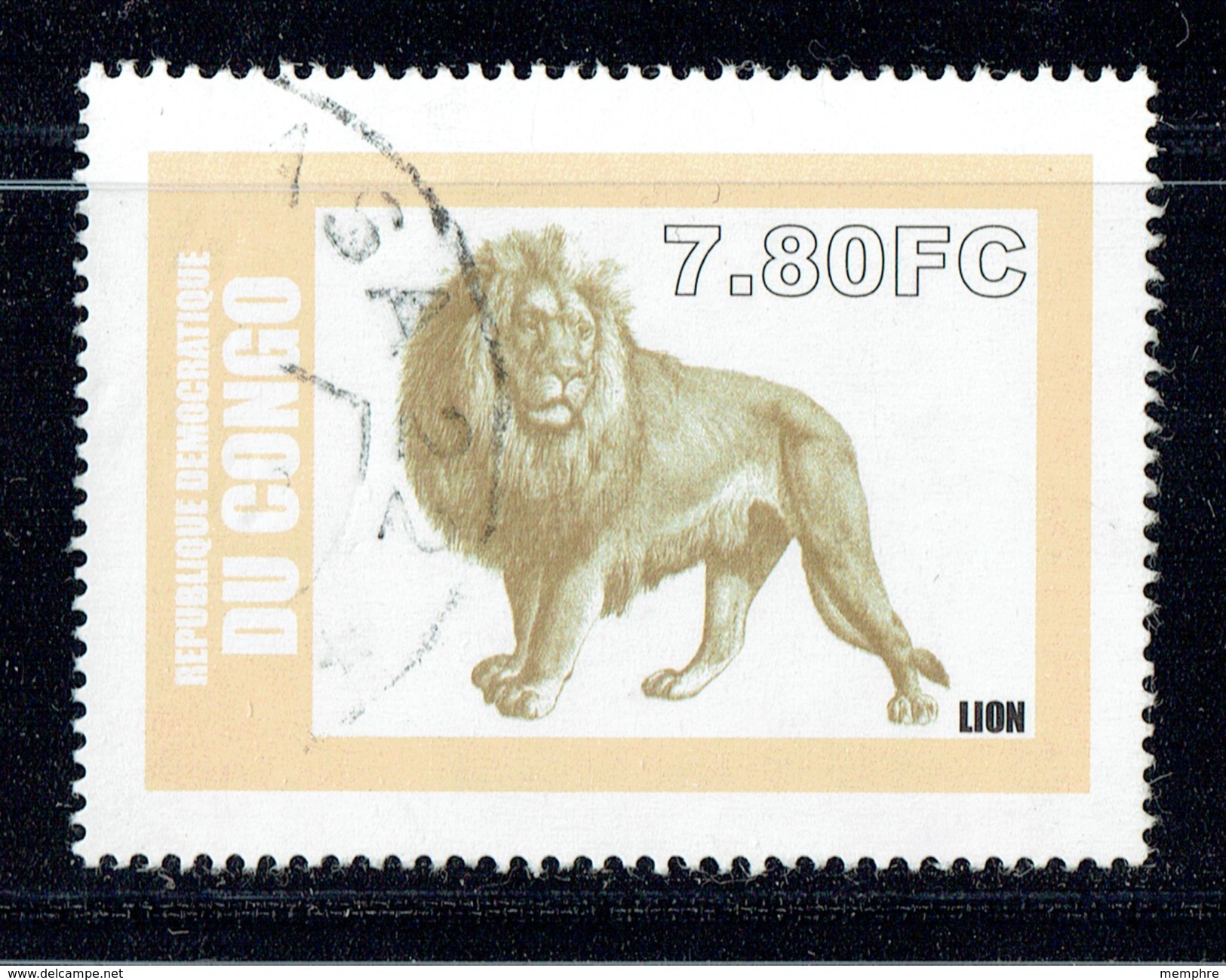 ZAIRE  Lion Oblitéré - Gebraucht