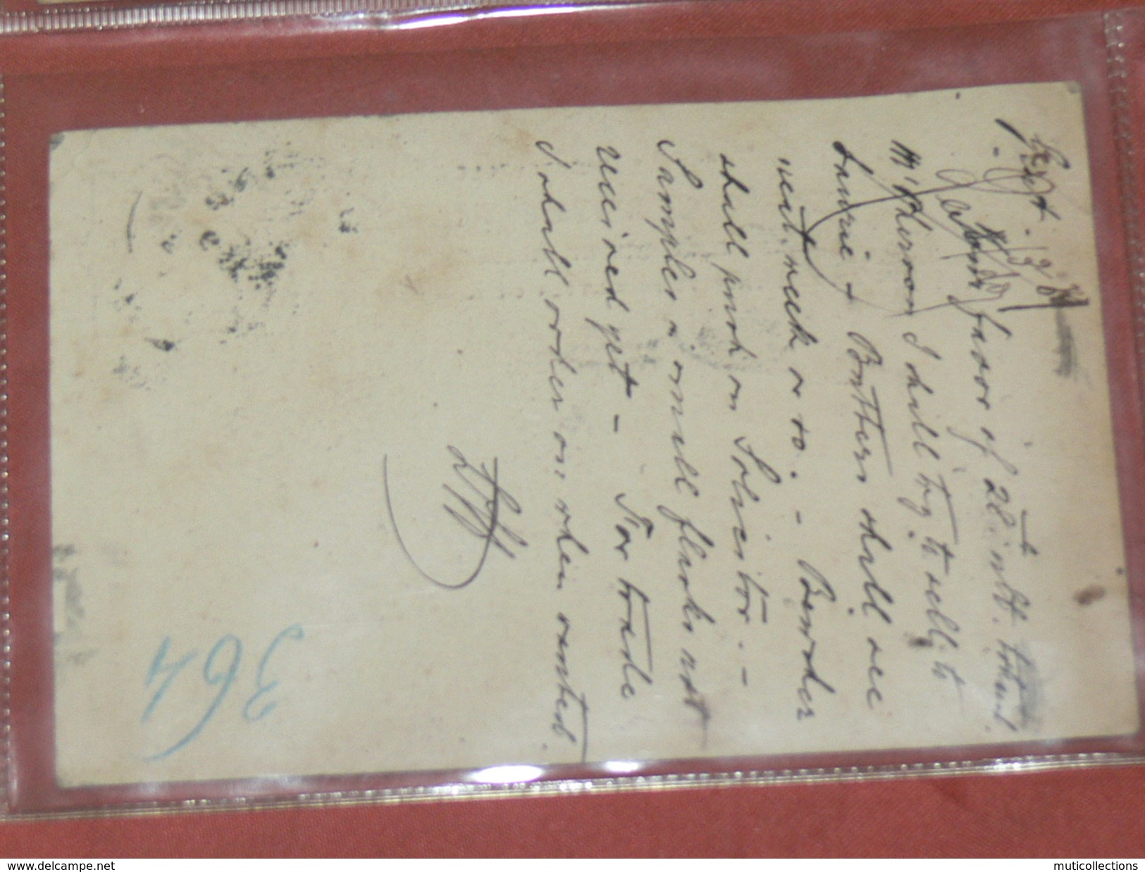 ENTIER POSTAL / CARTE LETTRE 1889 / DE GLASGOW  /A DISTILLATEUR DE COGNAC A DOMAINE MORTIER / MR SORIN A SAUJON - Autres & Non Classés