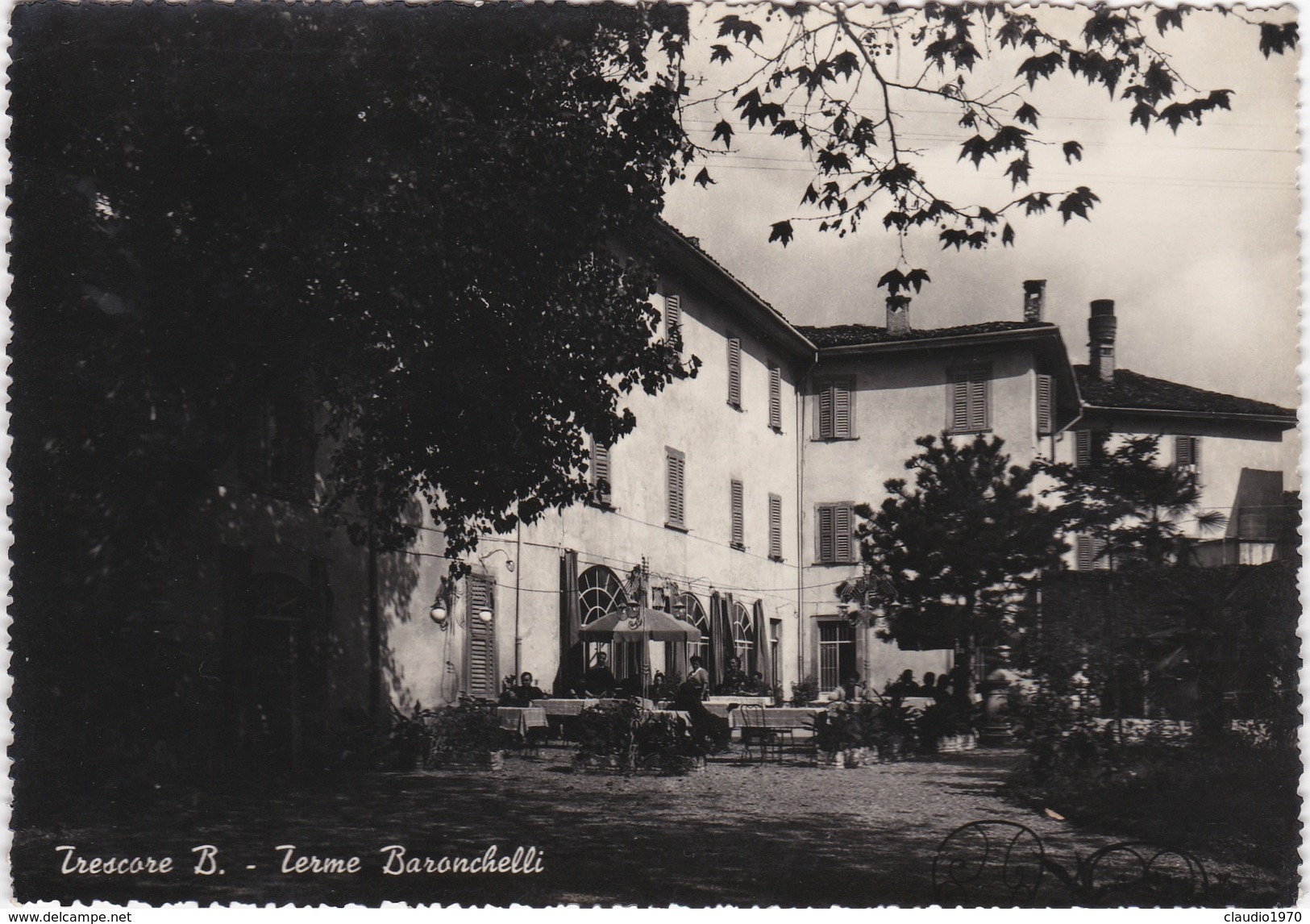 CARTOLINA - POSTCARD - BERGAMO - TRESCORE  BALNEARE - TERME BARONCHELLI - Bergamo