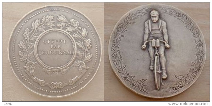 DB-210Médaille En Bronze (gravé Sur La Tranche)  Signée Gallo Cyclisme - Religion & Esotérisme