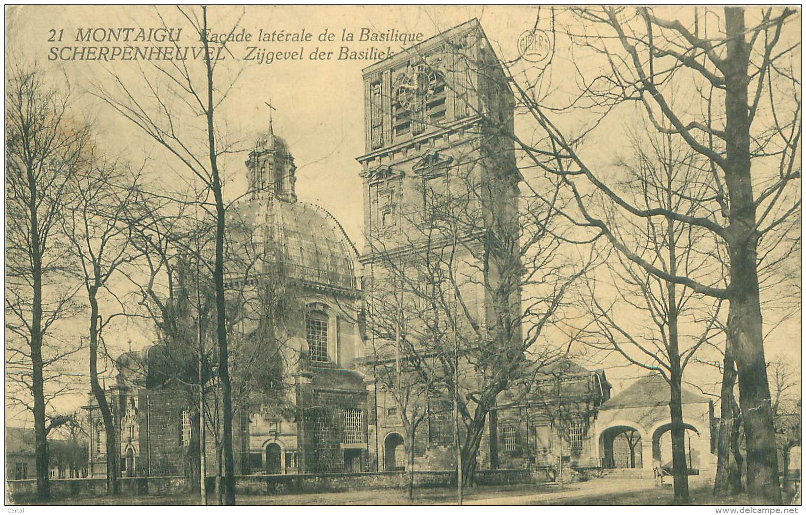 SCHERPENHEUVEL - Zijgevel Der Basiliek - Scherpenheuvel-Zichem