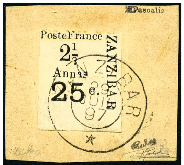 N&deg;38A, 2 1/2 Lilas P&acirc;le, Type II, Oblit&eacute;r&eacute; Sur Petit Fragment, TB - Other & Unclassified