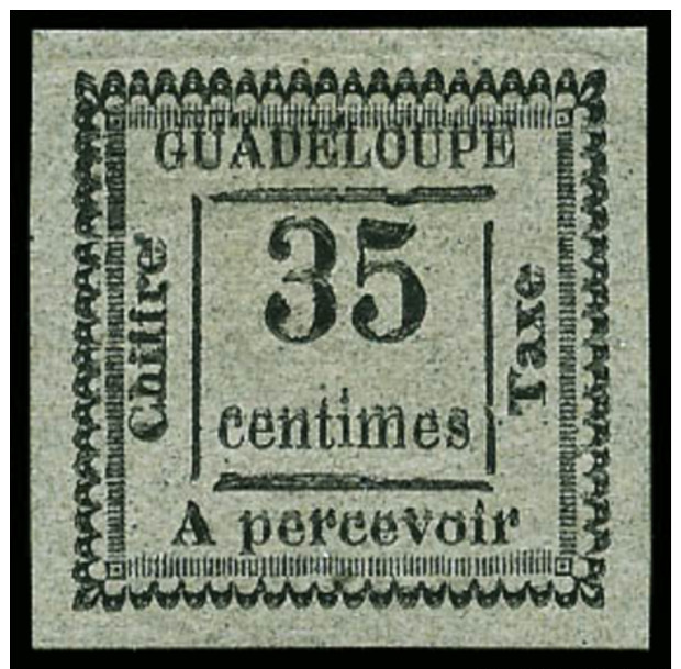 Taxe N&deg;11, 35 C. Gris, Double Impression, Superbe - Other & Unclassified