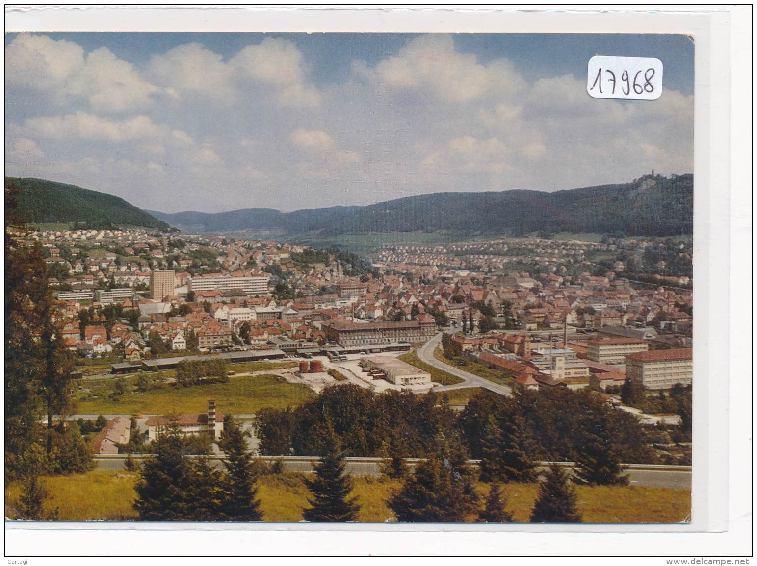 CPM GF -17968- Allemagne - Albstadt1- Ebingen - Aus Der Vogeldschau -Envoi Gratuit - Albstadt