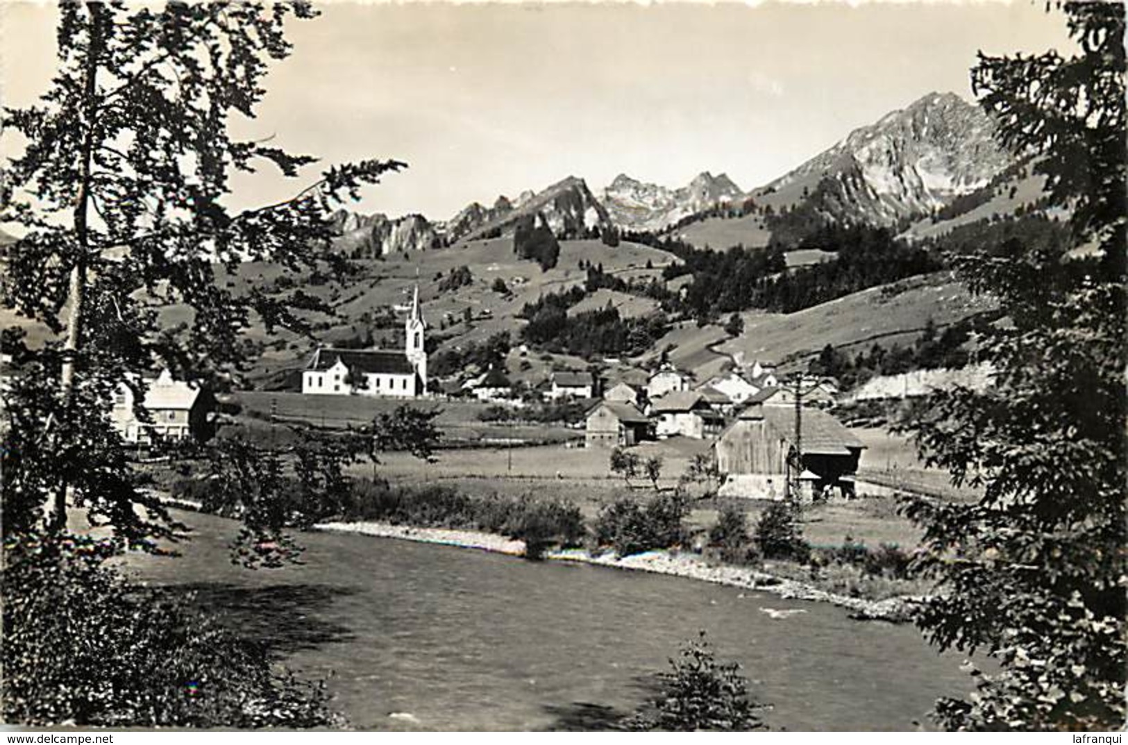 Suisse -ref C990- Montbovon - Haute Gruyere  -carte Bon Etat - Montbovon