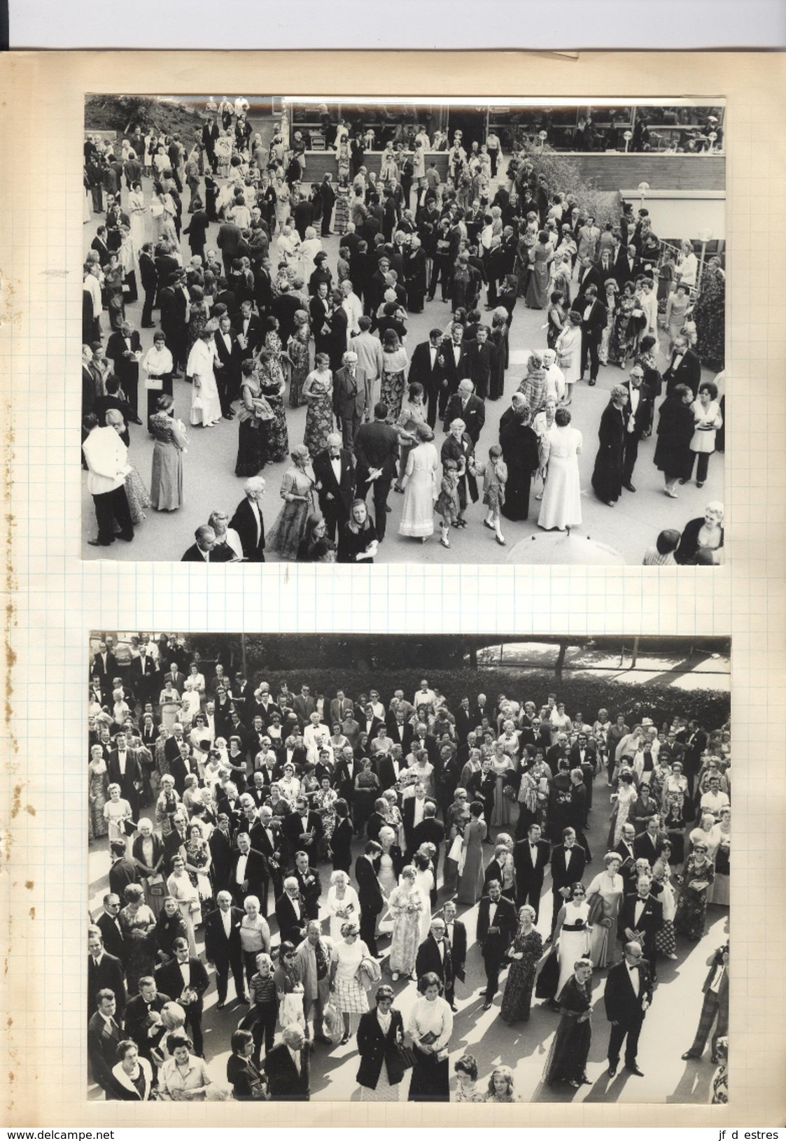 Bayreuth Wagner 1972 Documents voyage tickets, carte postale de réprésentation, photos spectateurs, autographe...