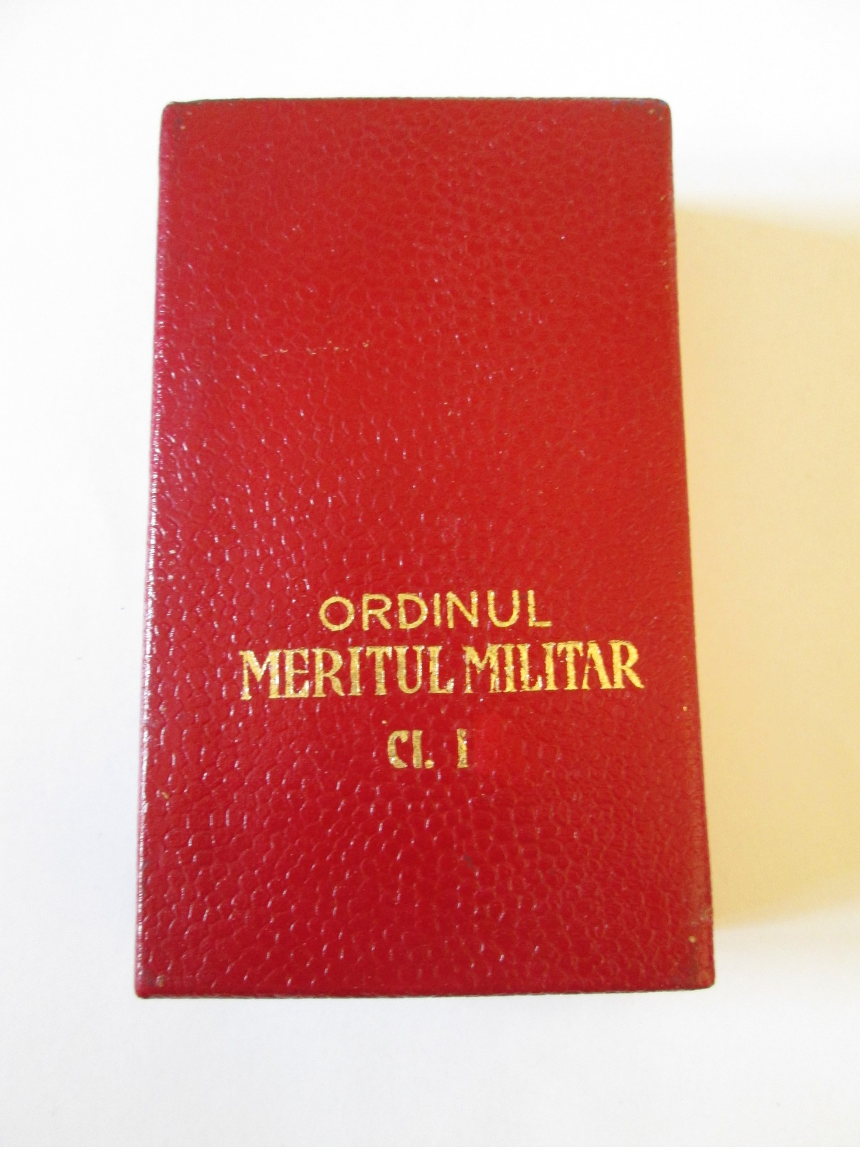 The Socialist Republic Of Romania-Class 1 Military Order Of Merit In Original Case From The 70s - Otros & Sin Clasificación