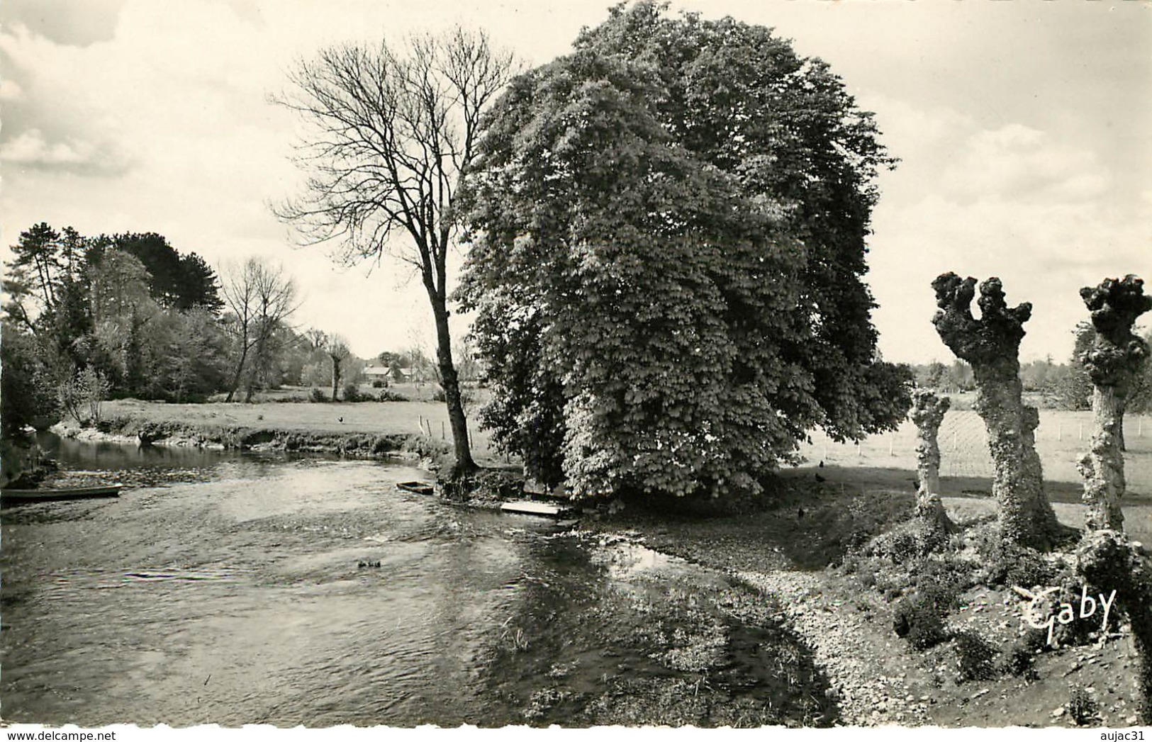 Dép 61 - Ecouche - Vue De L'Orne Prise Du Grand Pont - Semi Moderne Petit Format - Bon état - Ecouche