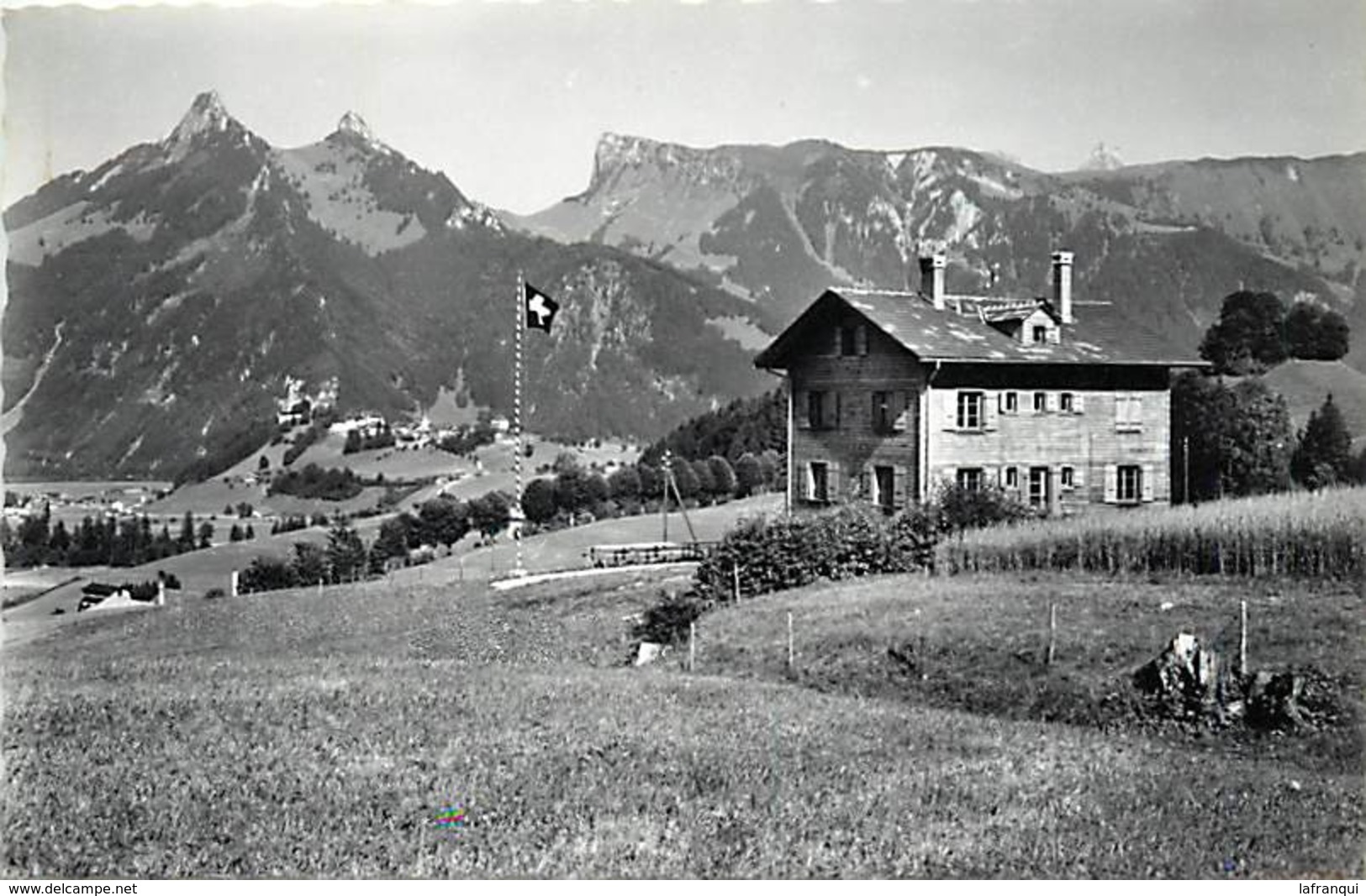 Suisse -ref C861-montbarry -le Paquier -chalet De L Entraide Ouvriere - Carte Bon Etat - - Le Pâquier