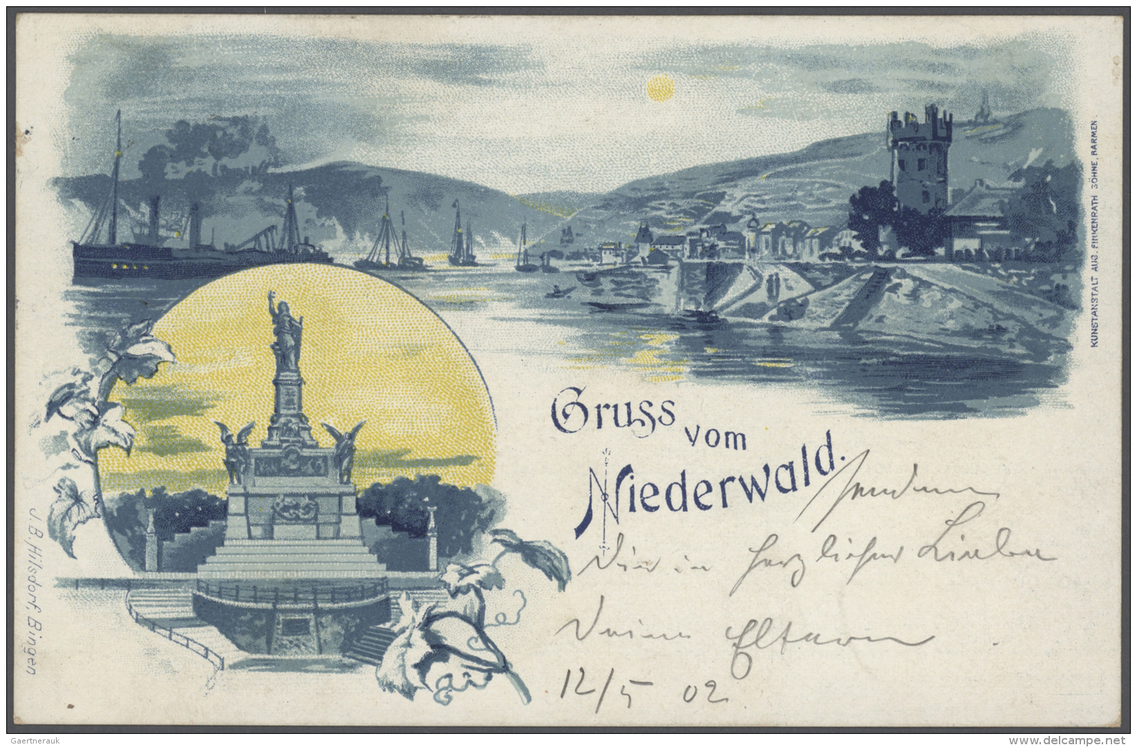 Ansichtskarten: Hessen: RHEINGAU Mit R&uuml;desheim, Geisenheim, Lorch, Oestrich-Winkel, Eltville, Schlangenbad Und Umge - Andere & Zonder Classificatie