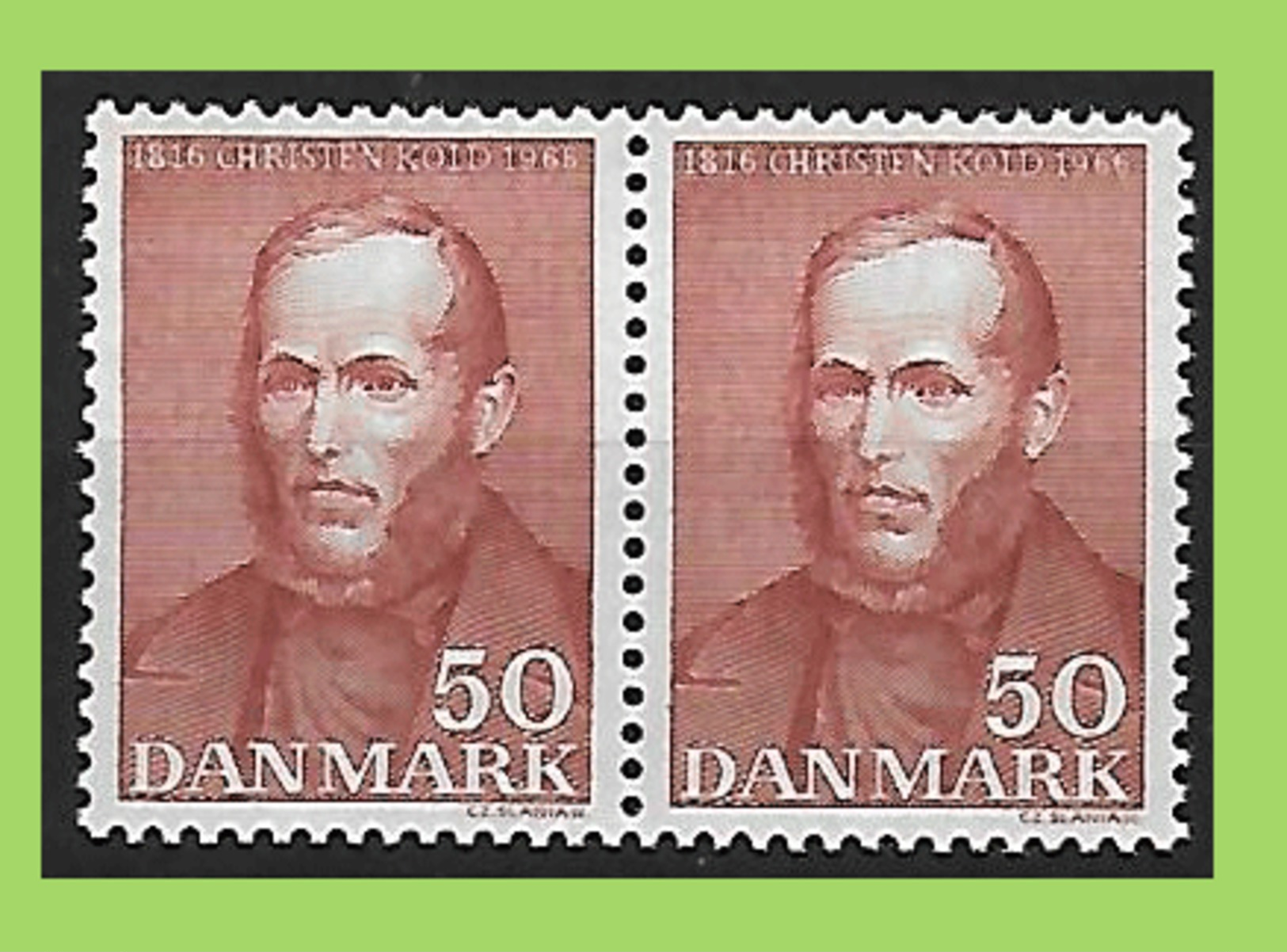 Denmark, 1966 2x Mi 441 ** MNH Postfrisch - Unused Stamps