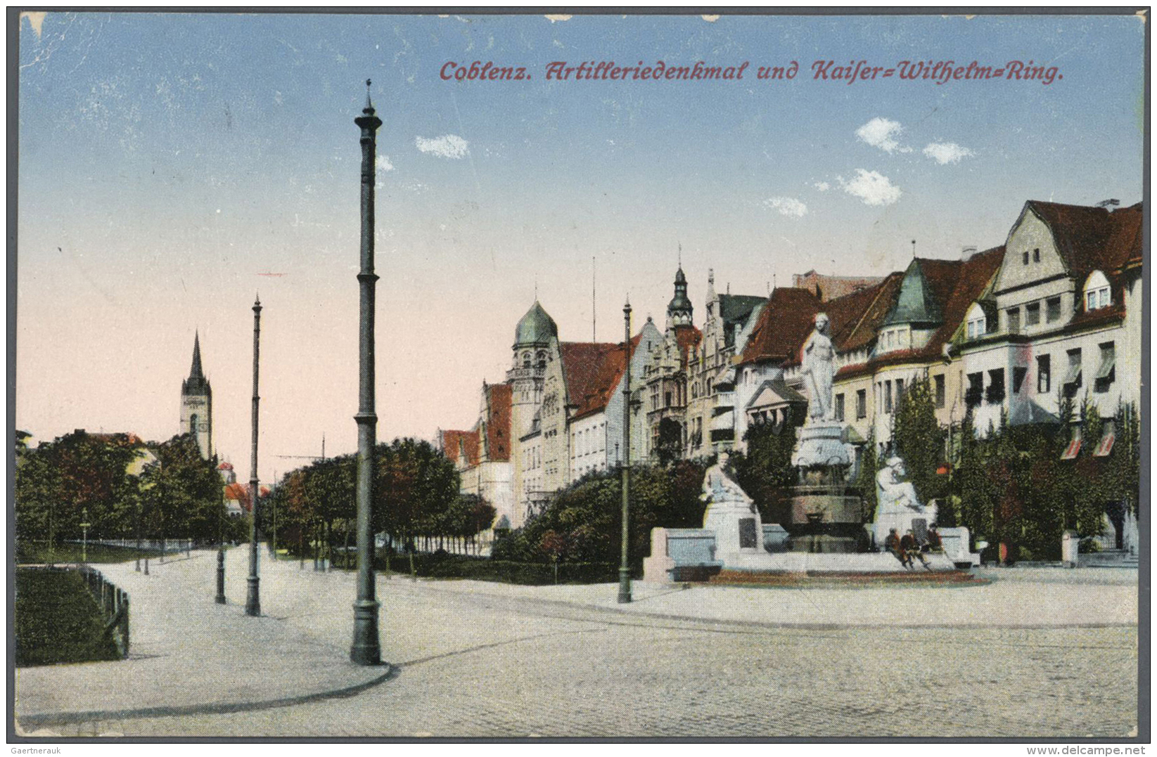 Ansichtskarten: Rheinland-Pfalz: KOBLENZ, Ca. 640 Ansichtskarten &uuml;berwiegend Der Stadt Sowie Einigen St&uuml;cke Au - Altri & Non Classificati