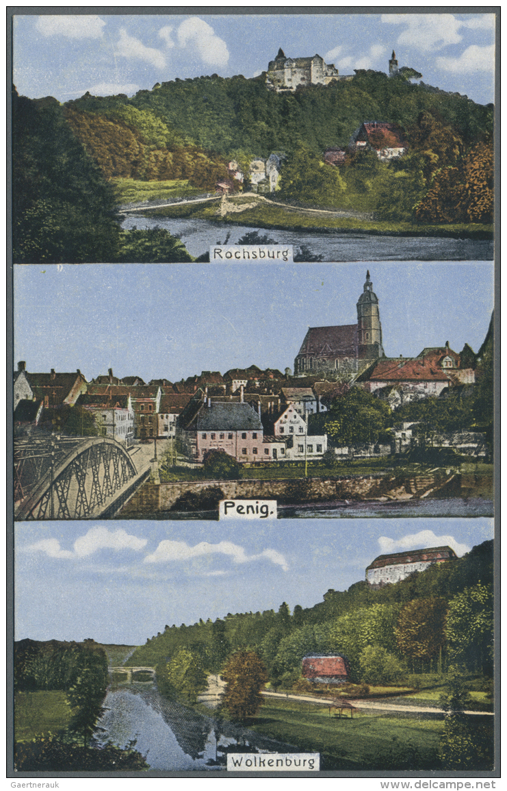 Ansichtskarten: TOPOGRAPHIE &amp; THEMATIK, Schachtel Mit &uuml;ber 550 Alten Ansichtskarten, Fast Alle Vor 1945. &Uuml; - 500 Postcards Min.