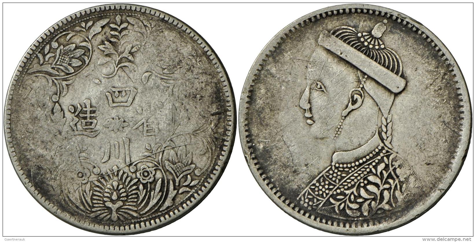 Tibet: Rupee ND (1939-1942), "Inverted Petal", KM Y#3.3, &auml;u&szlig;erst Selten, Sehr Sch&ouml;n. - Sonstige – Asien