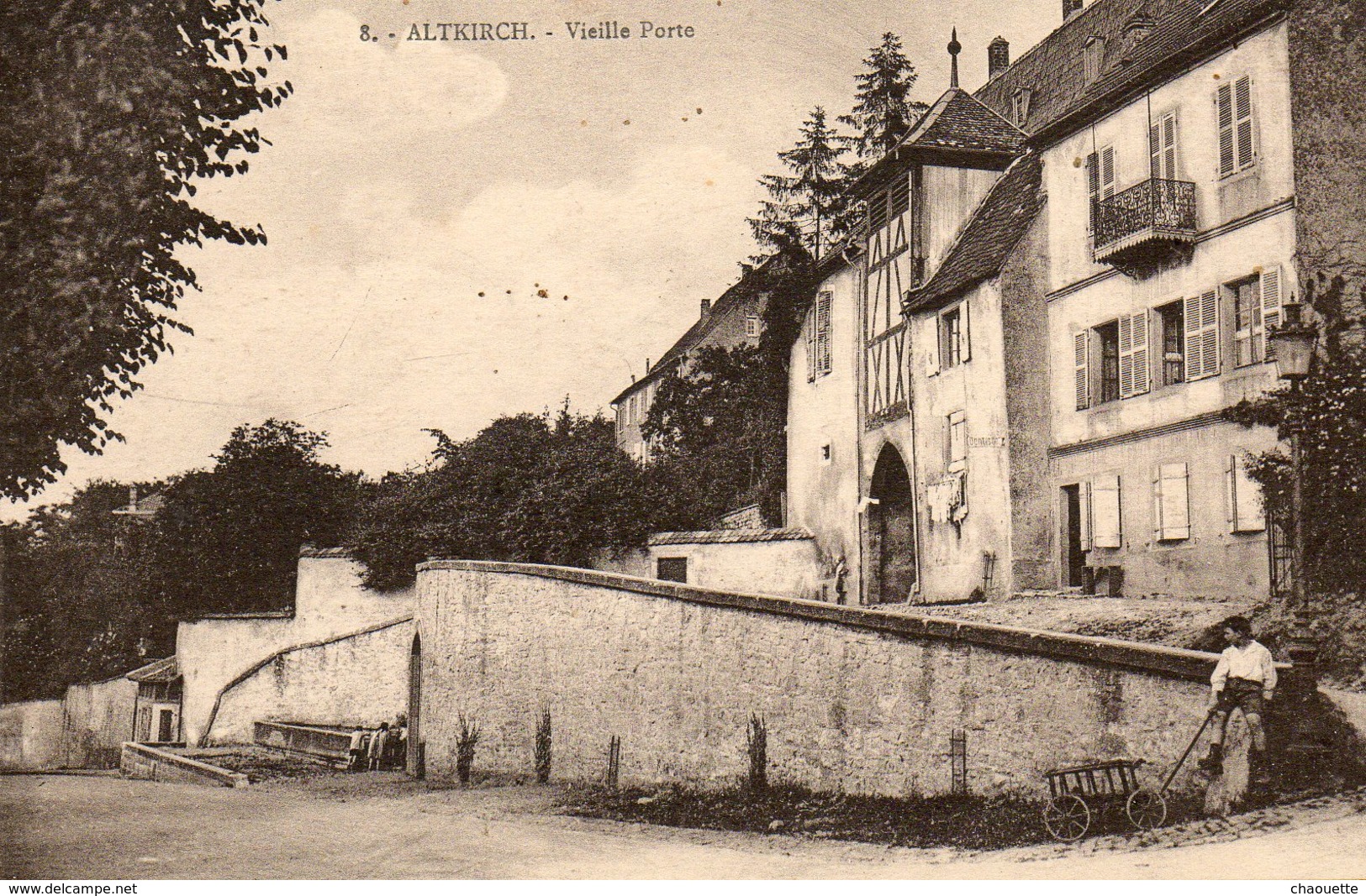 ALTKIRCH       VIEILLE PORTE.... - Altkirch