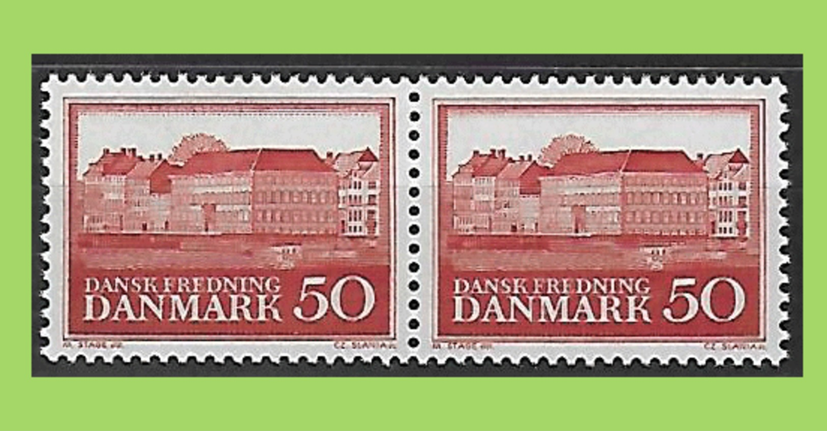 Denmark, 1966 2x Mi 442 ** MNH Postfrisch - Unused Stamps