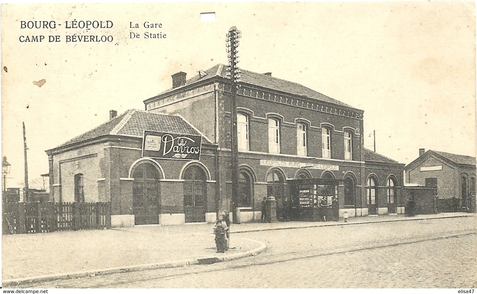 BELGIQUE   BOURG  LEOPOLD  LA  GARE - Leopoldsburg