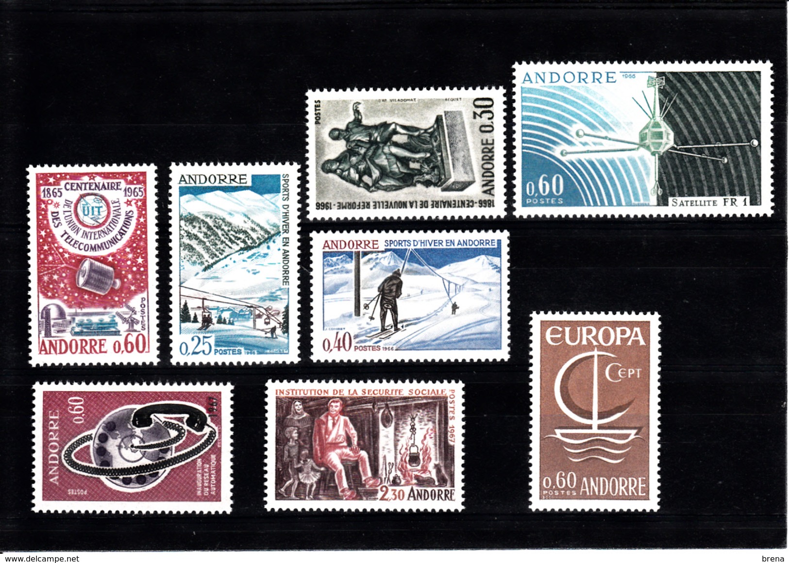 ANDORRE  NEUFS XX  N° 173 /175 A 183 - Unused Stamps