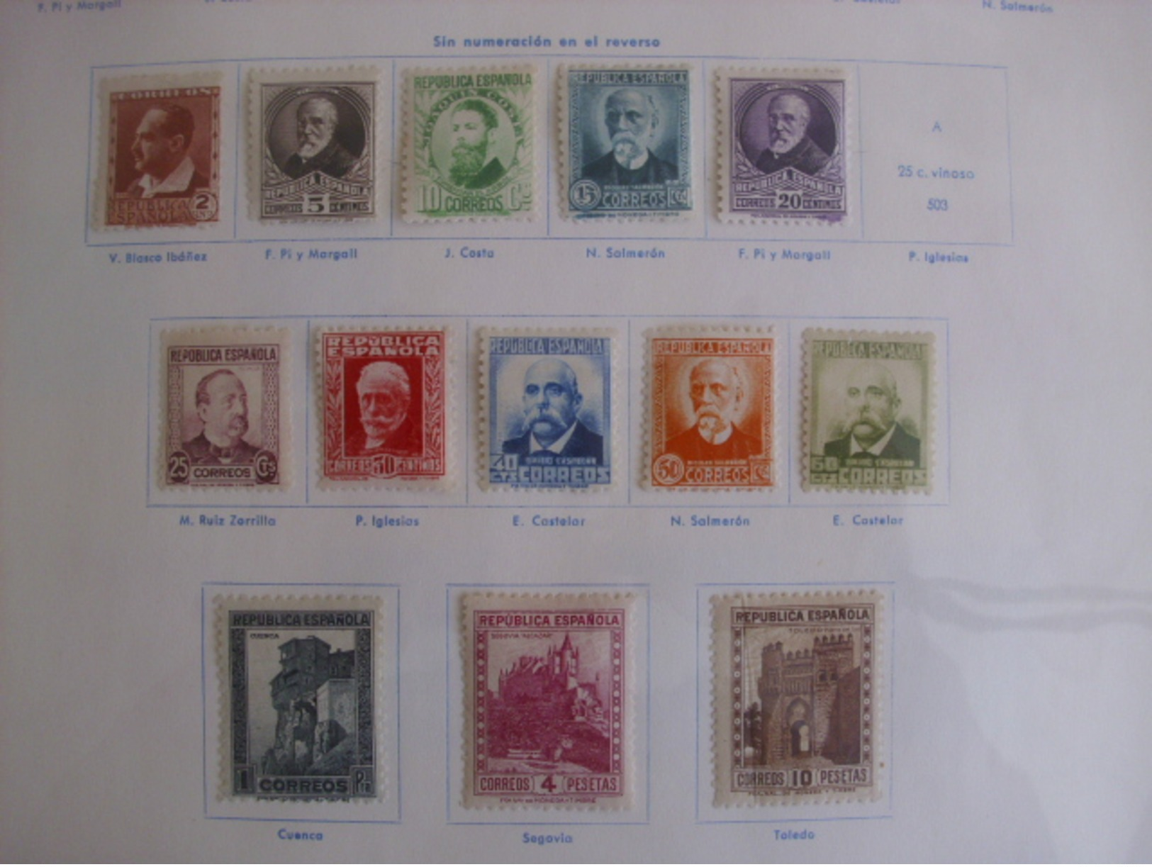 Espagne belle collection neufs * 1928/1954. Très fournie + bonnes valeurs. B/TB. A saisir!