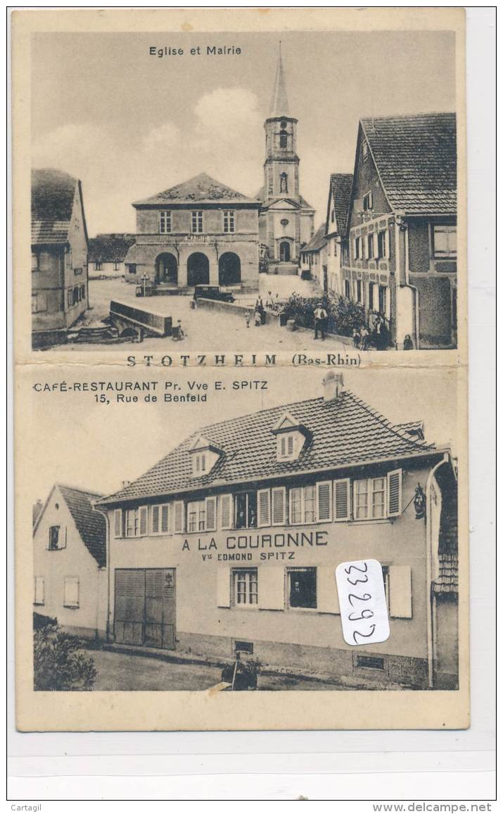 CPA-32292-67-Stotzheim - Multivues (en L'état - Pli) - Altri & Non Classificati