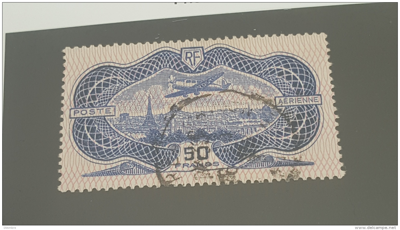 LOT 354426 TIMBRE DE FRANCE OBLITERE N°15 VALEUR 400 EUROS - 1927-1959 Matasellados