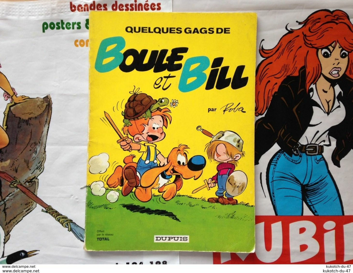 BD Boule Et Bill - Tome 4 - Roba - Publicité (1972) - Boule Et Bill