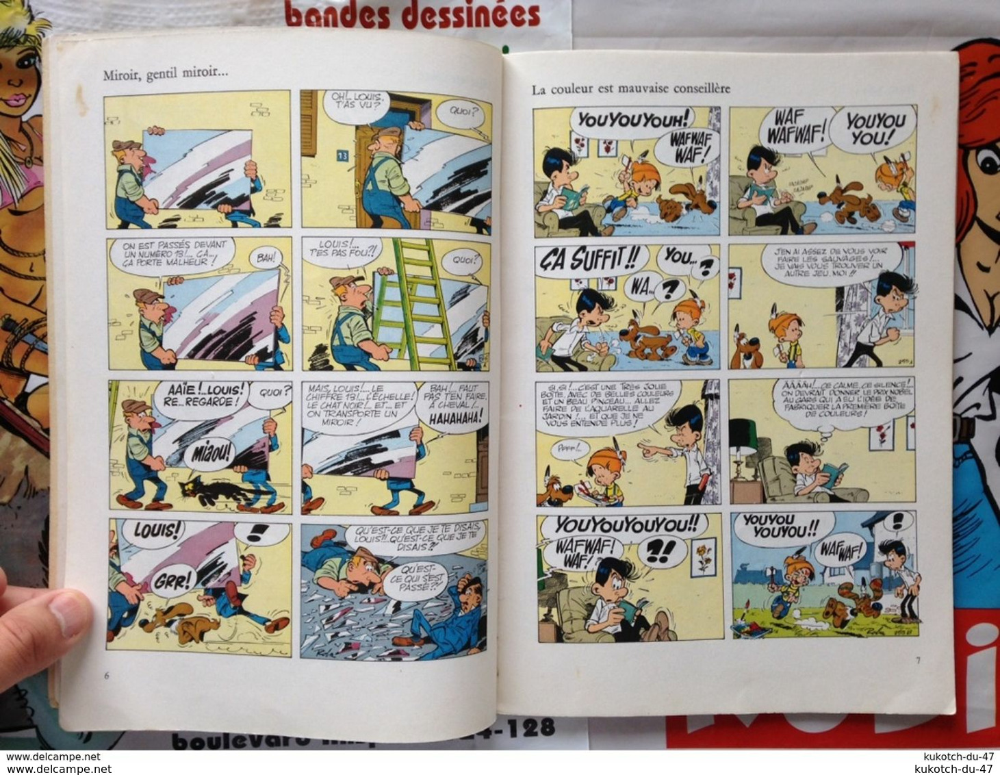 BD Boule Et Bill - Tome 4 - Roba - Publicité (1972) - Boule Et Bill