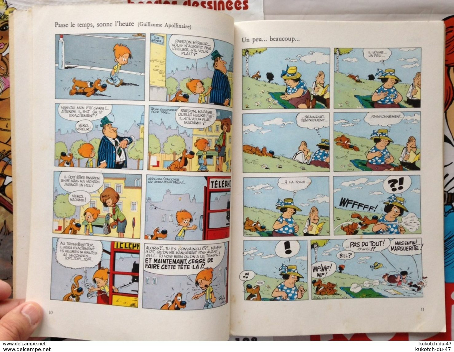 BD Boule Et Bill - Tome 4 - Roba - Publicité (1972) - Boule Et Bill