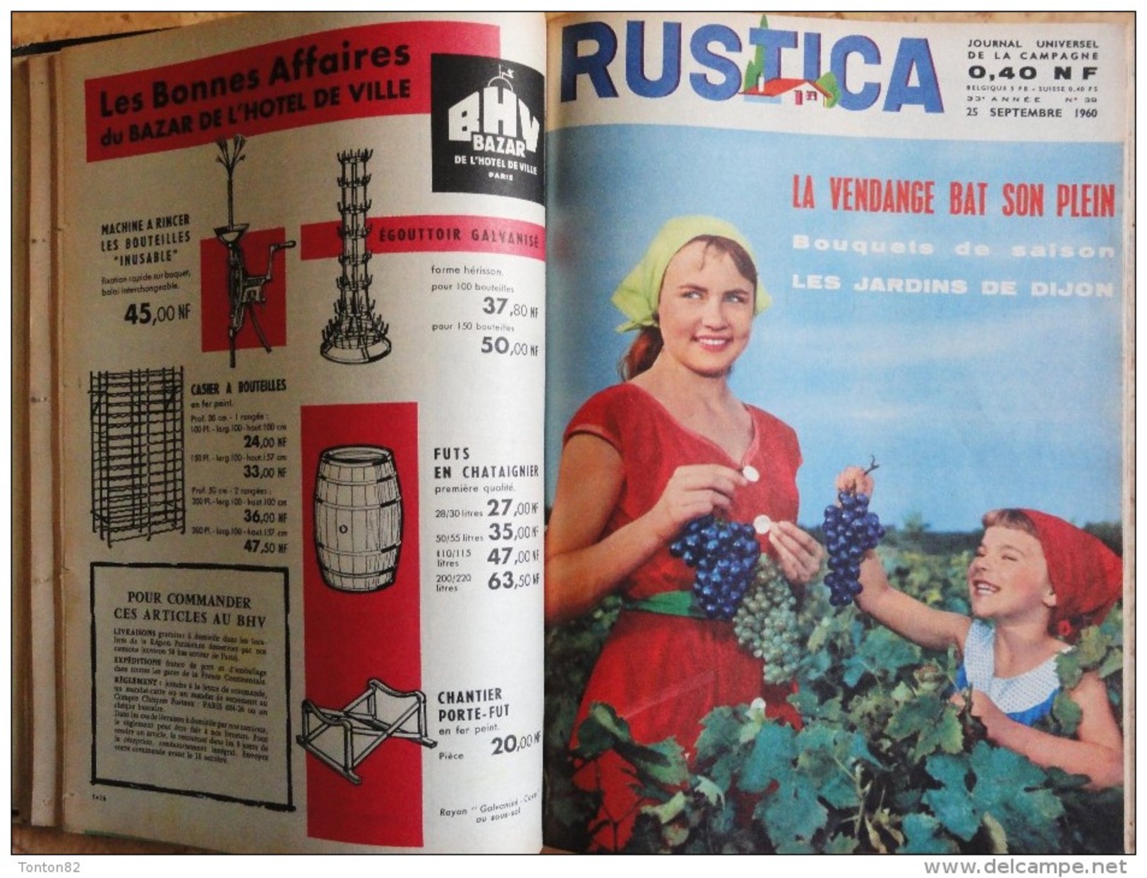 RUSTICA - Album N° 21 - ( Année 1960  / 1961  ) - Garden