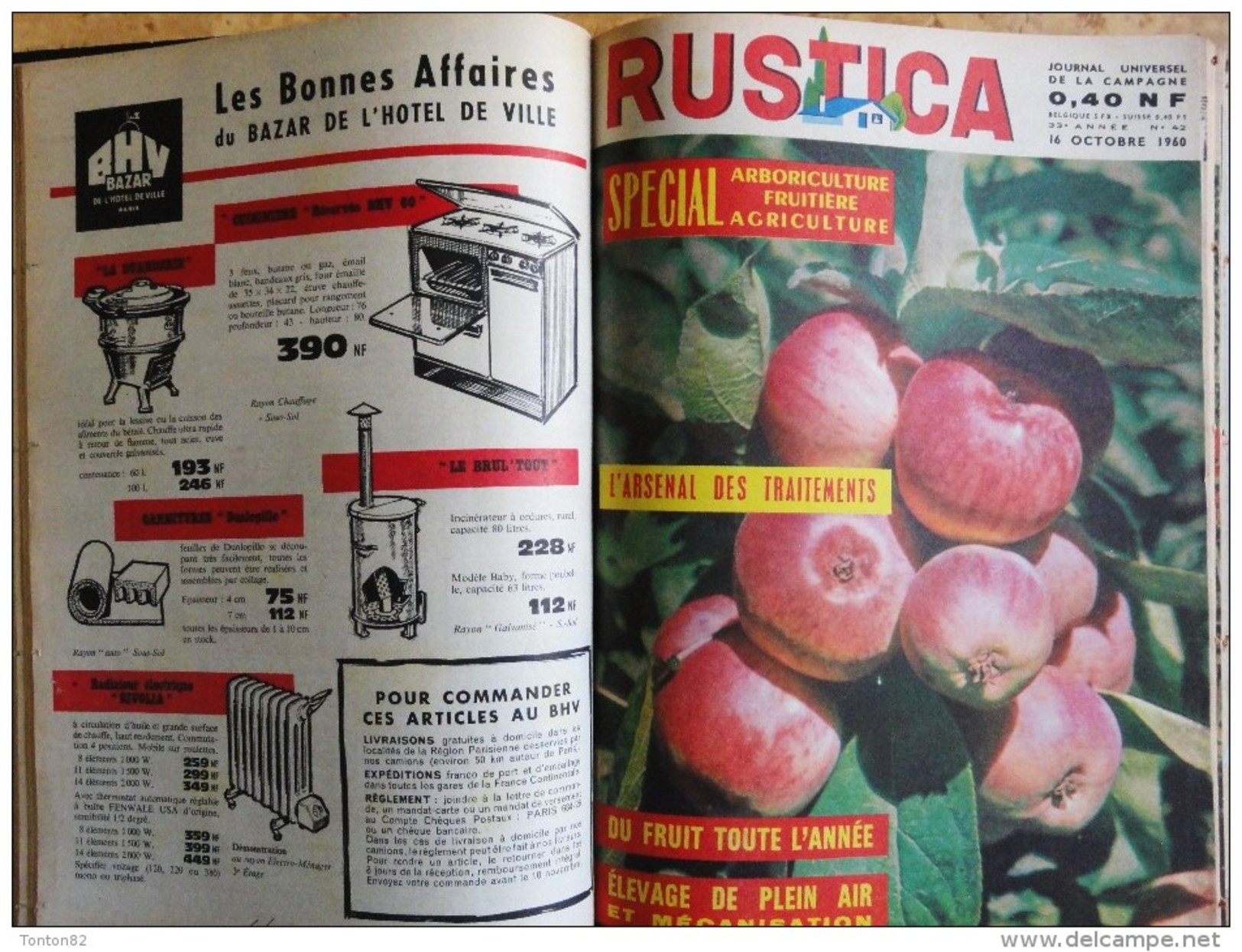 RUSTICA - Album n° 21 - ( Année 1960  / 1961  )