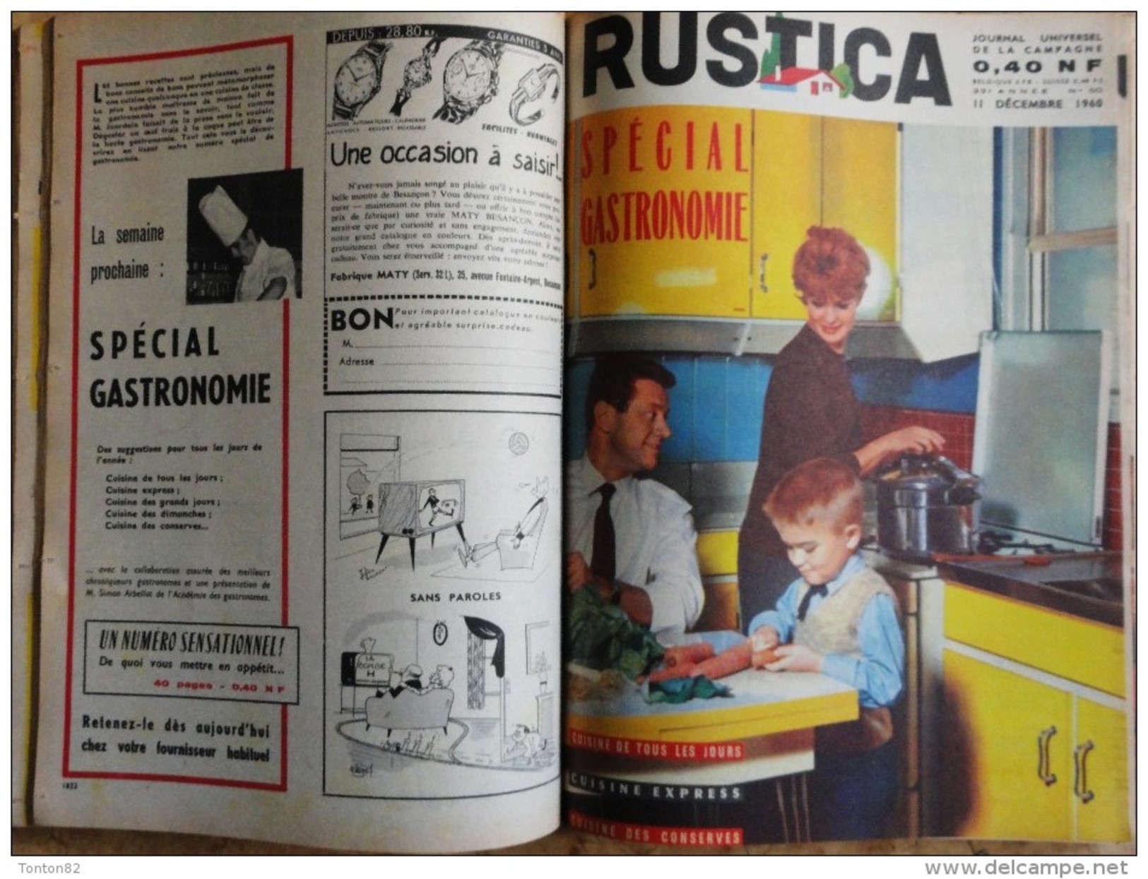 RUSTICA - Album n° 21 - ( Année 1960  / 1961  )