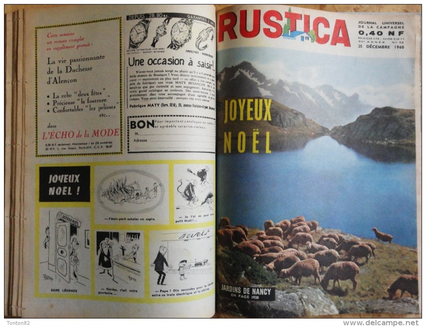 RUSTICA - Album n° 21 - ( Année 1960  / 1961  )