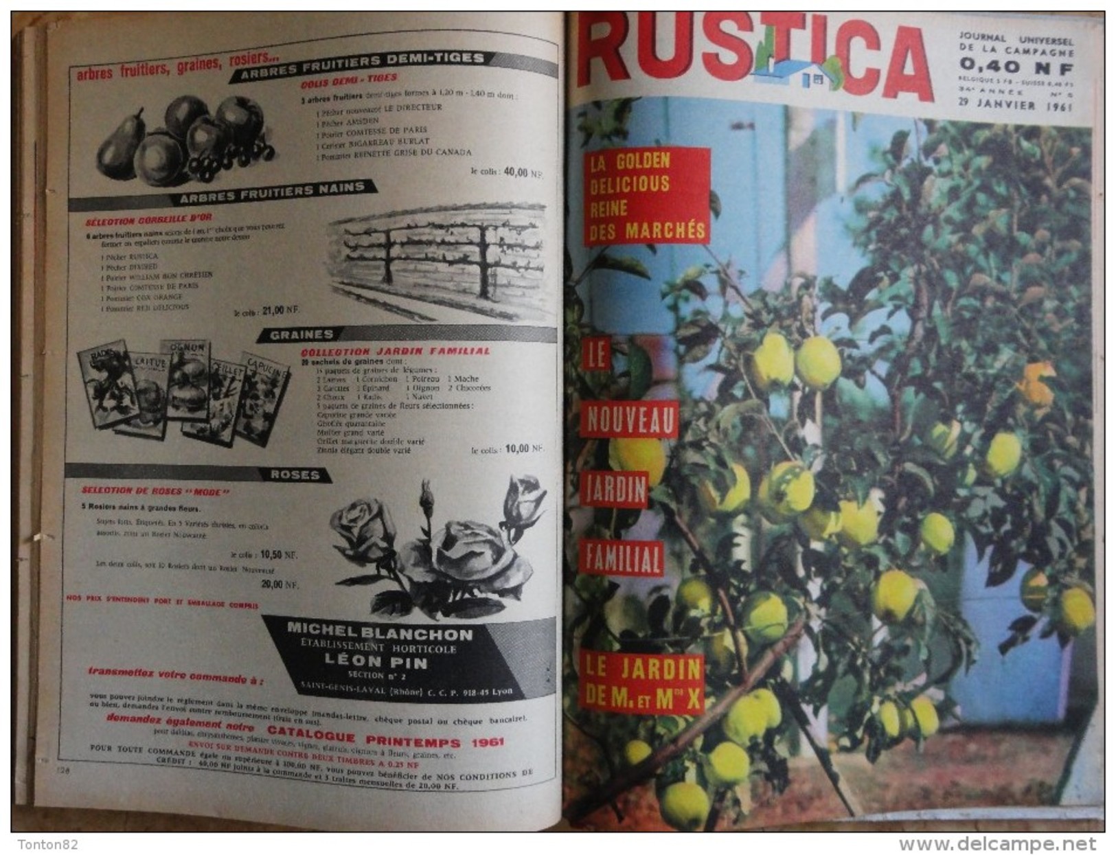 RUSTICA - Album n° 21 - ( Année 1960  / 1961  )