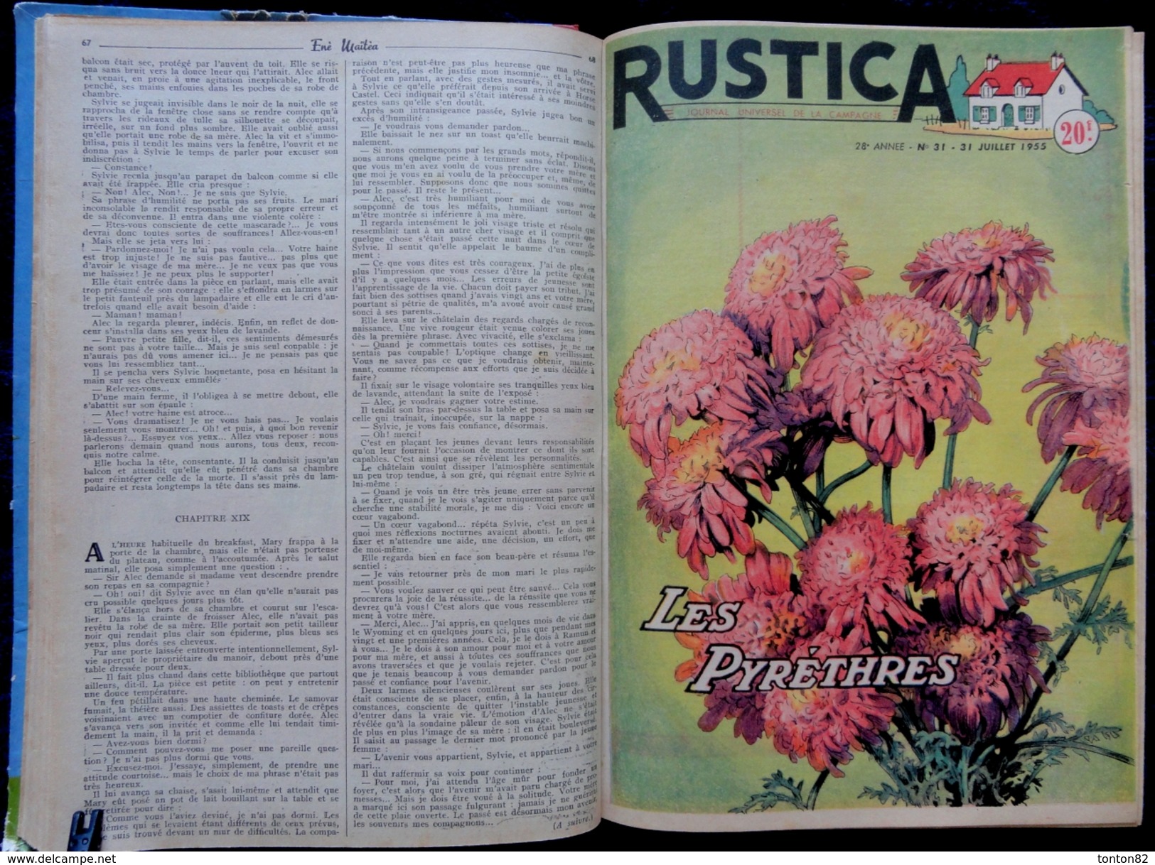 RUSTICA - Album série n° 6 - ( Année 1955  )