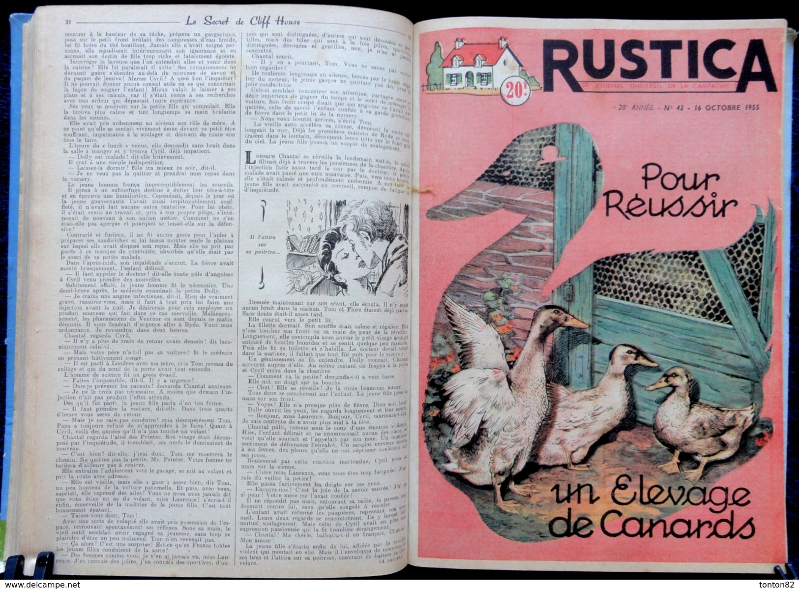 RUSTICA - Album série n° 6 - ( Année 1955  )