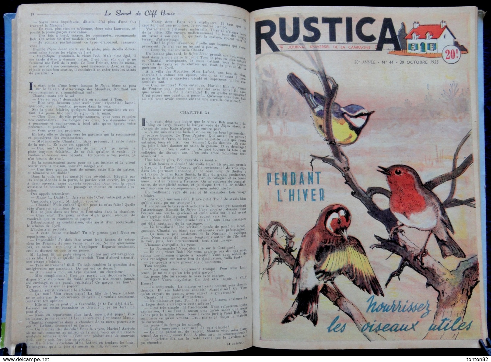 RUSTICA - Album série n° 6 - ( Année 1955  )