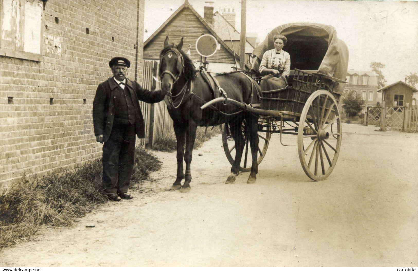 Carte-Photo Animée Attelage Bon Plan - Autres & Non Classés