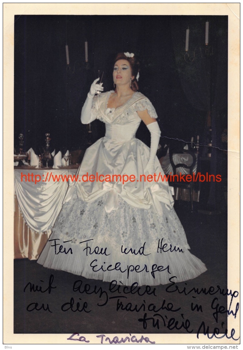 Ottilia Mere Opera - Signature - Autogramme