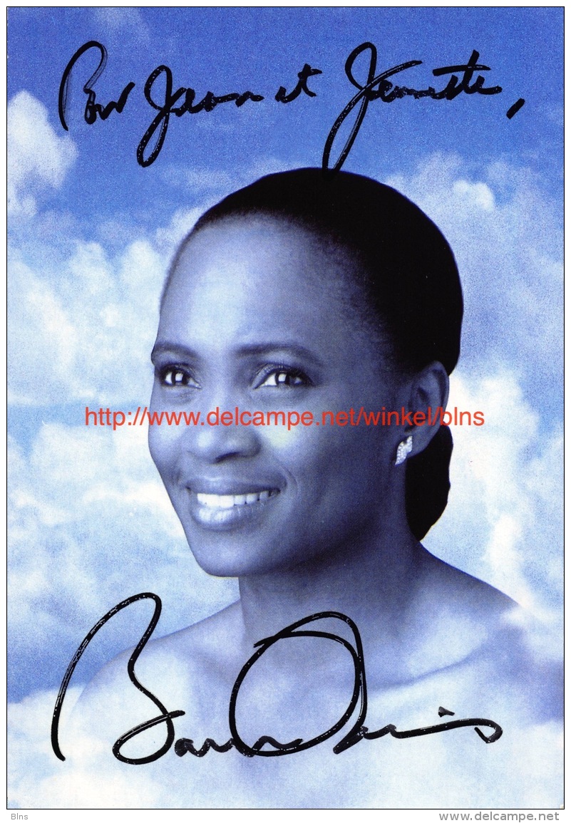 Barbara Hendricks Opera - Autographs