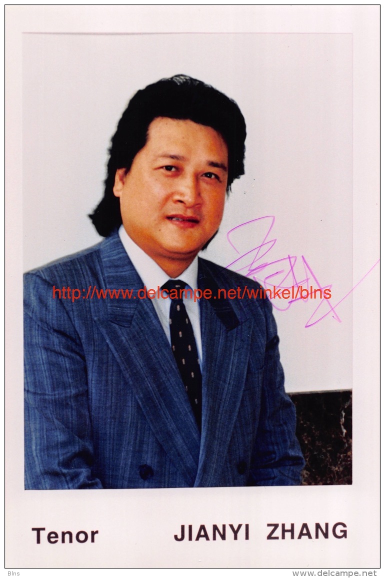 Jianyi Zhang Opera - Autographs