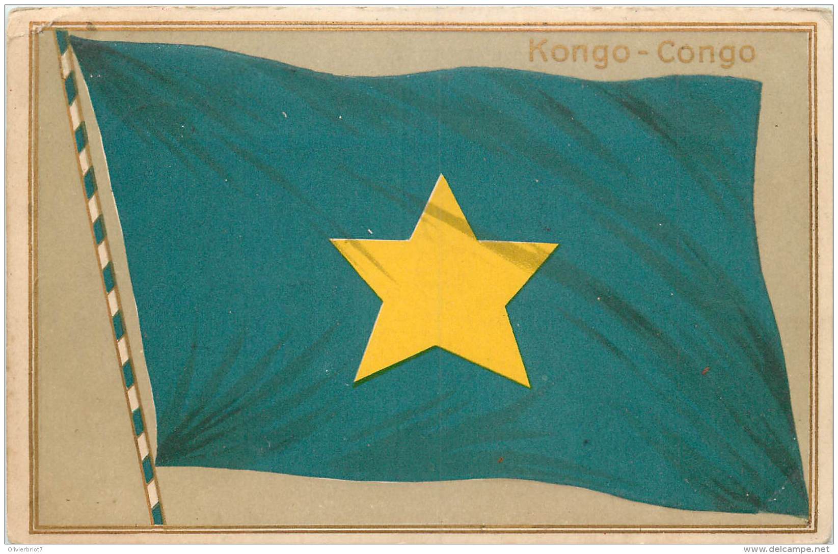 Congo Belge - Le Drapeau - Congo Belge