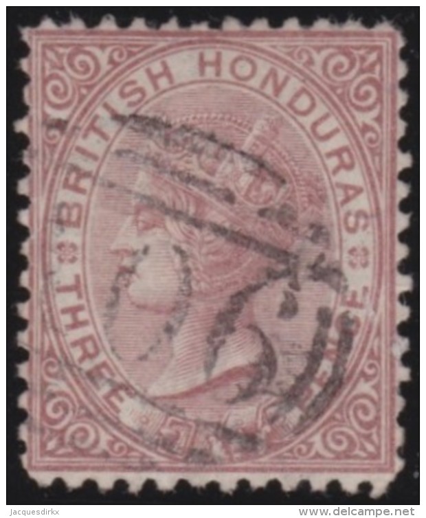 British  Honduras     .      SG     .     7       .     O       .     Gebruikt   .    /    .   Cancelled - Brits-Honduras (...-1970)