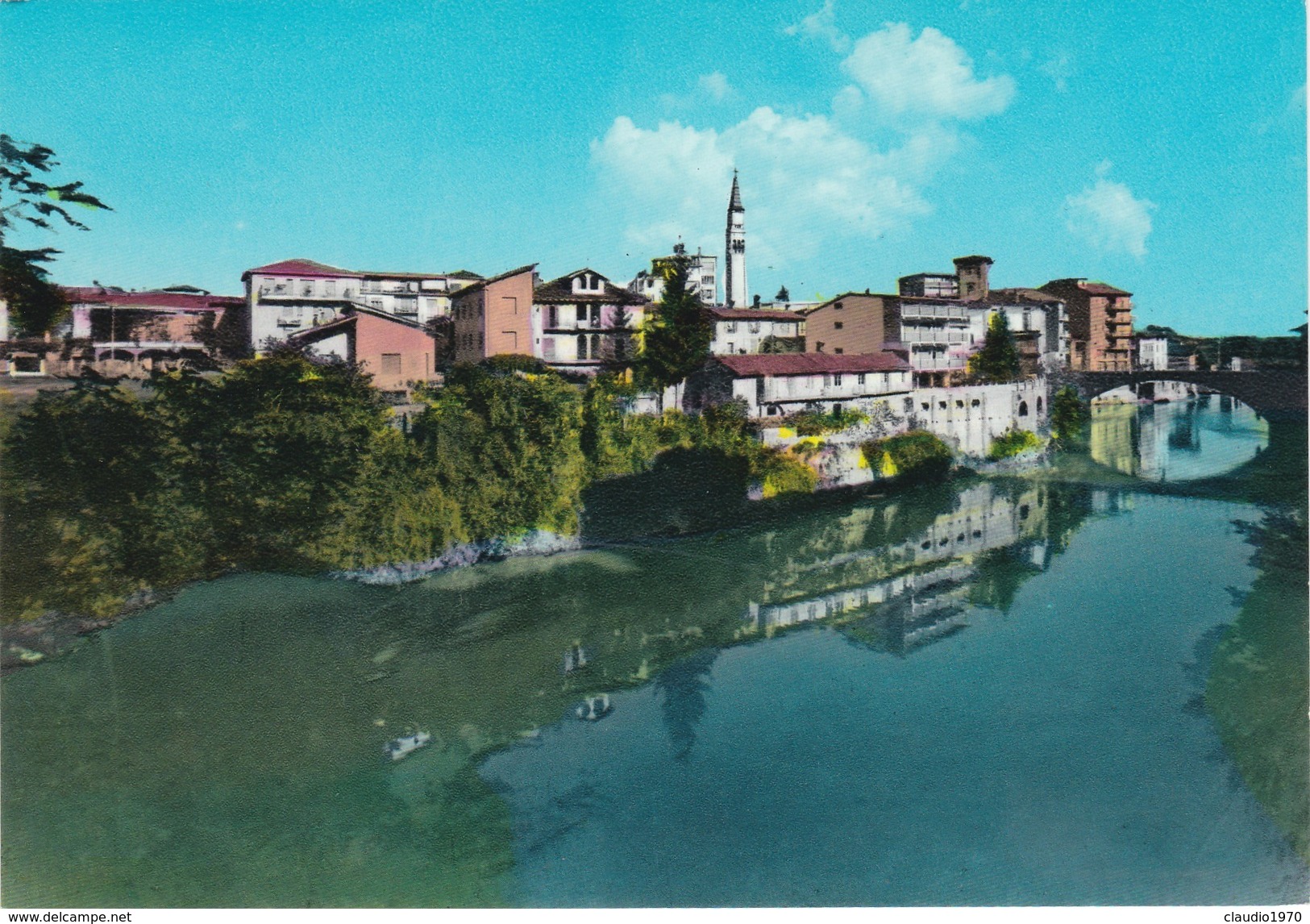 Cartolina - Postcard - BERGAMO -   PONTE S. PIETRO - SCORCIO PANORAMICO - Bergamo