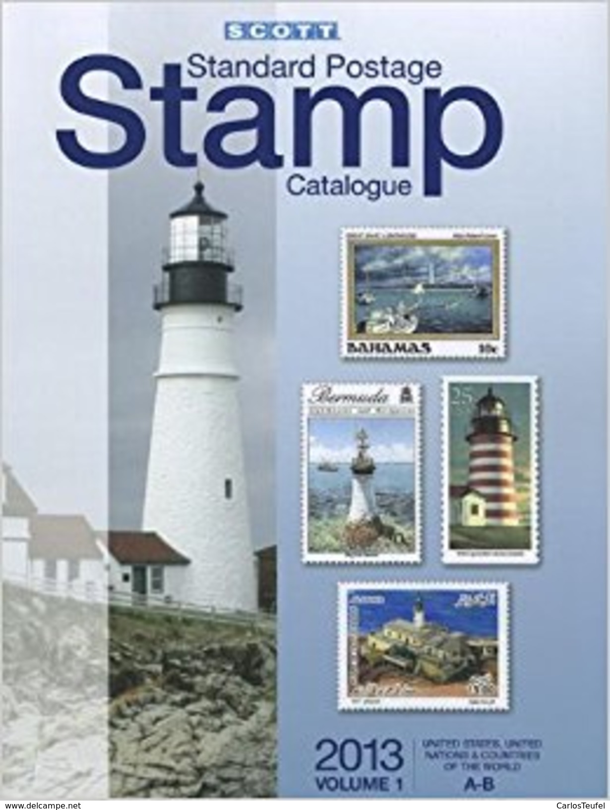 SCOTT STAMPS CATALOG 2013 SET (A - Z) EBOOKS In 3 DVD - PDF - Other & Unclassified