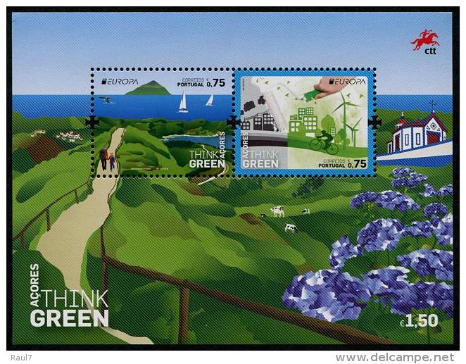 Europa 2016 - Açores - Think Green - BF Neufs // Mnh - 2016