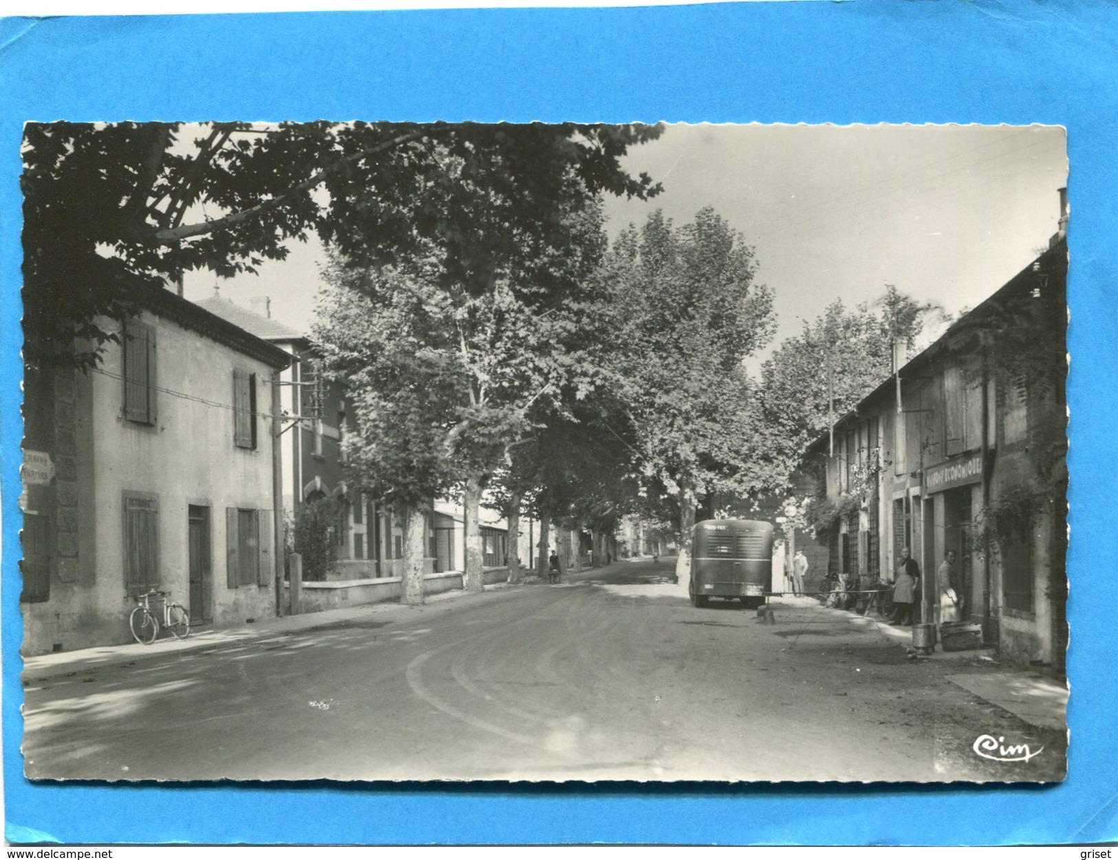 BEAUCHASTEL-avenue Du Pont "les écoles De Filles-magasin Comptoir économique Années 50 édition Combier - Autres & Non Classés