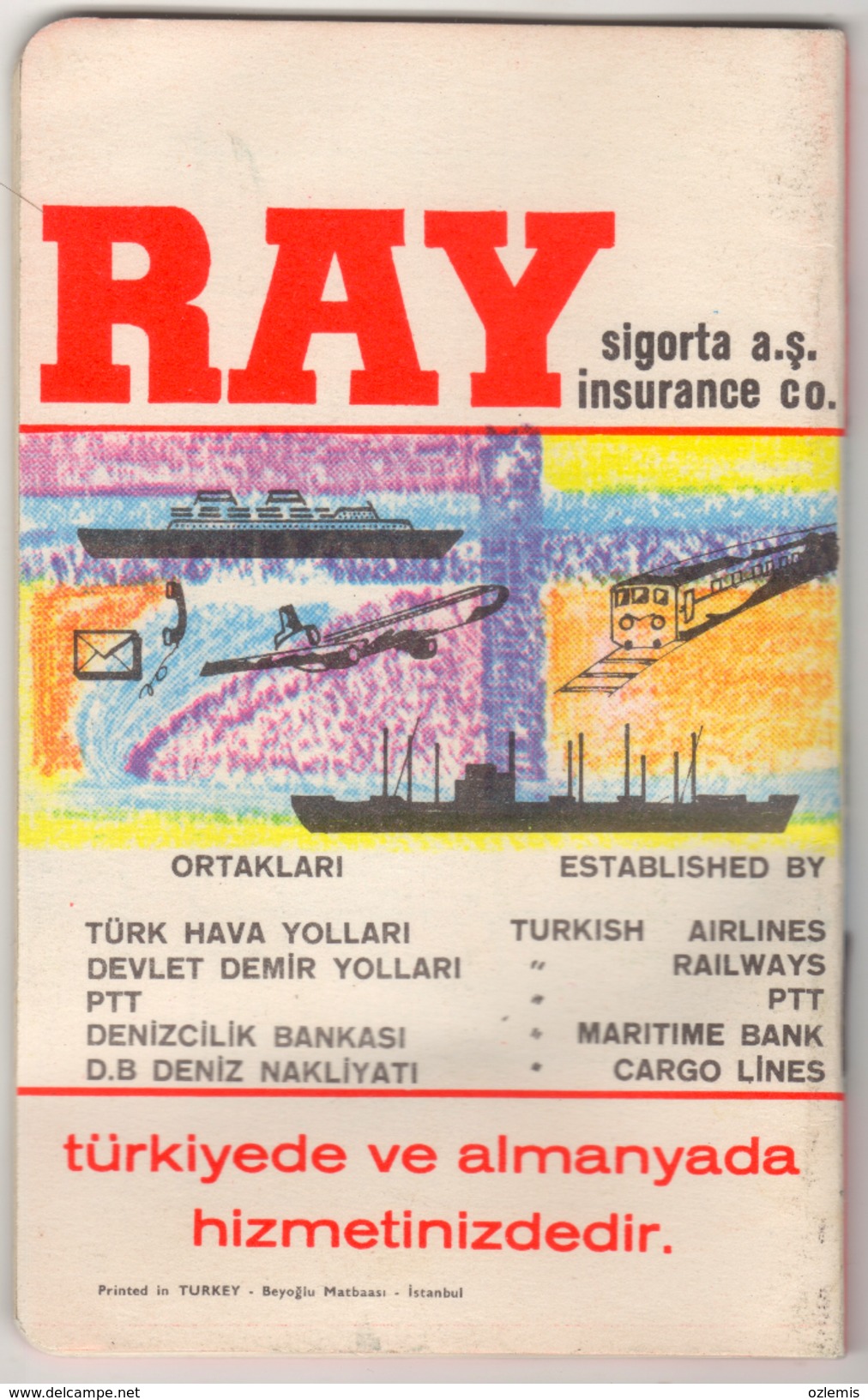 TURQUIE,TURKEI TURKEY, TURKISH AIRLINES 1973  SUMMER TIMETABLE - Timetables