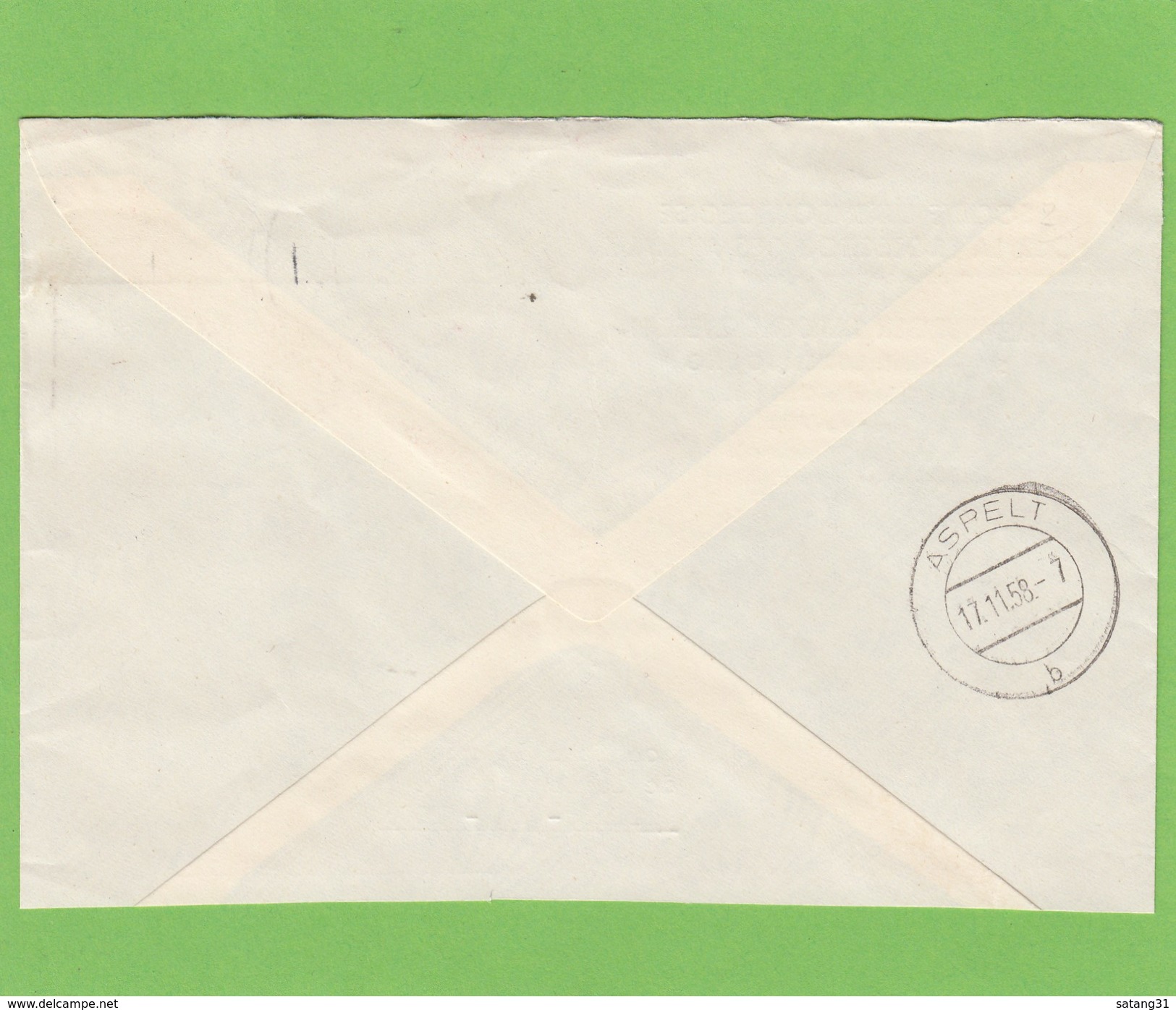 LETTRE DE LA S.P.A. POUR MR LE BOURGEMESTRE DE WEILER LA TOUR,VIA ASPELT(CACHET)EN 1959. - Briefe U. Dokumente