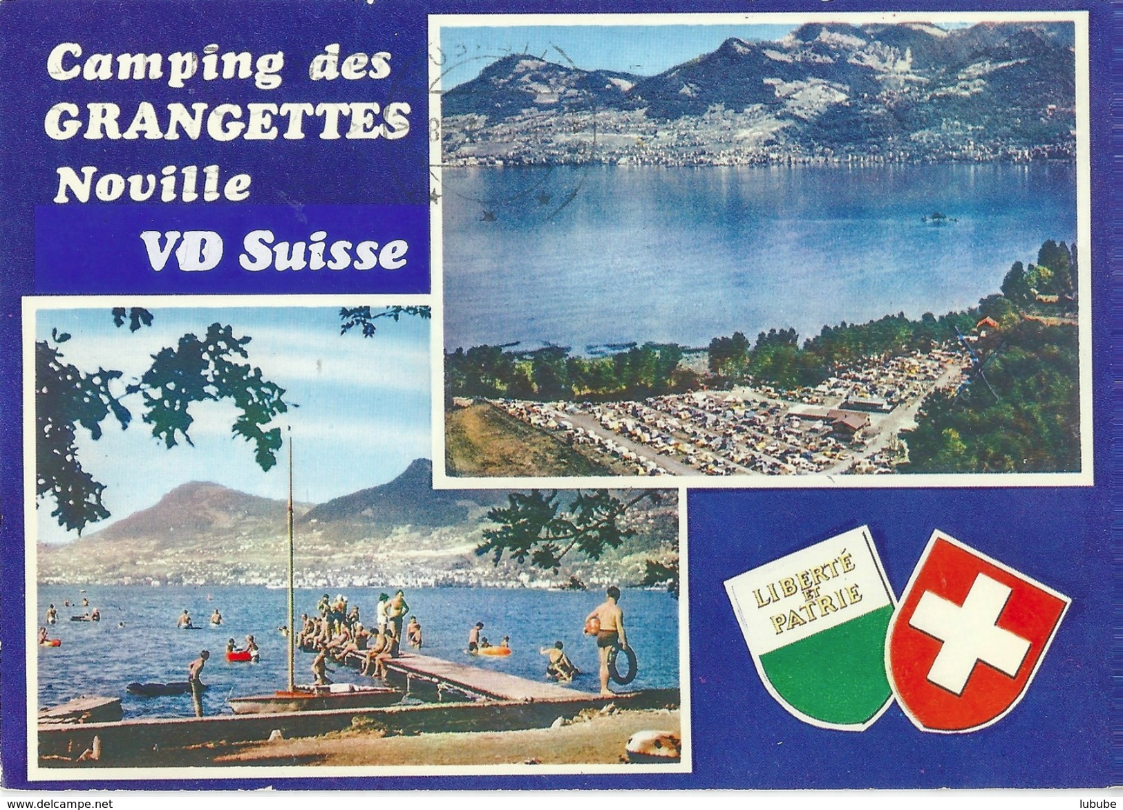 Noville - Camping Des Grangettes  (2 Bilder)          Ca. 1980 - Noville